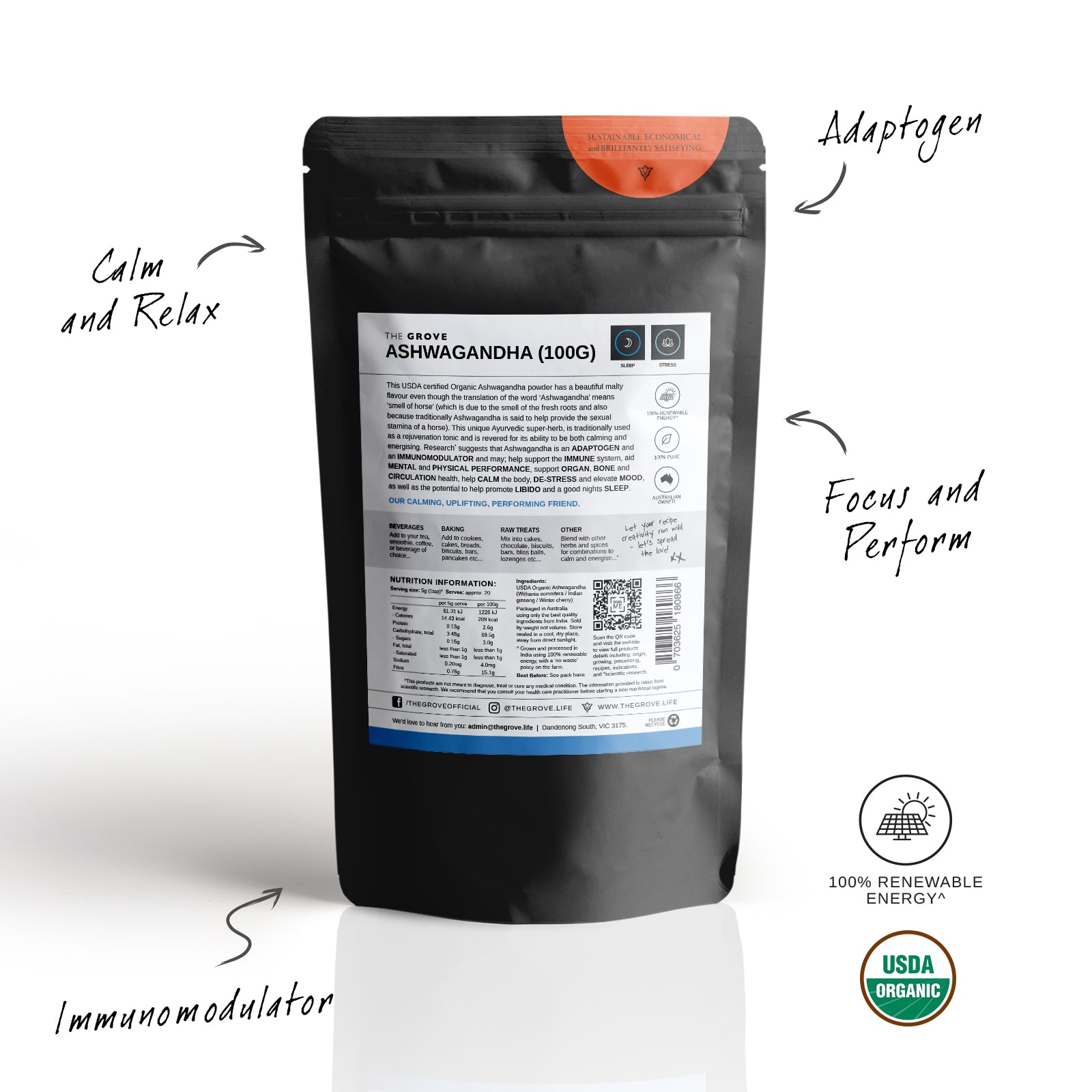 Organic Ashwagandha Powder