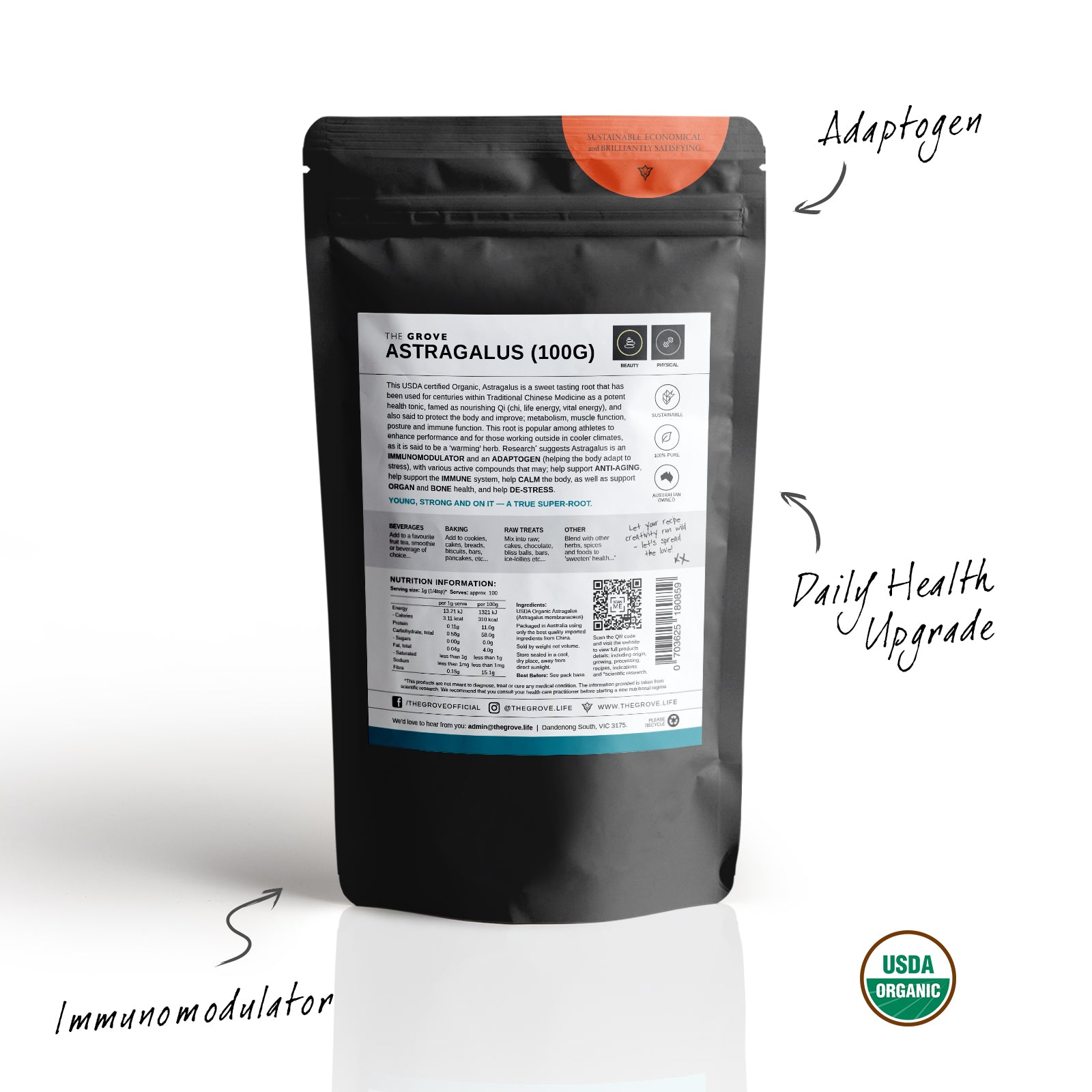 Organic Astragalus Powder