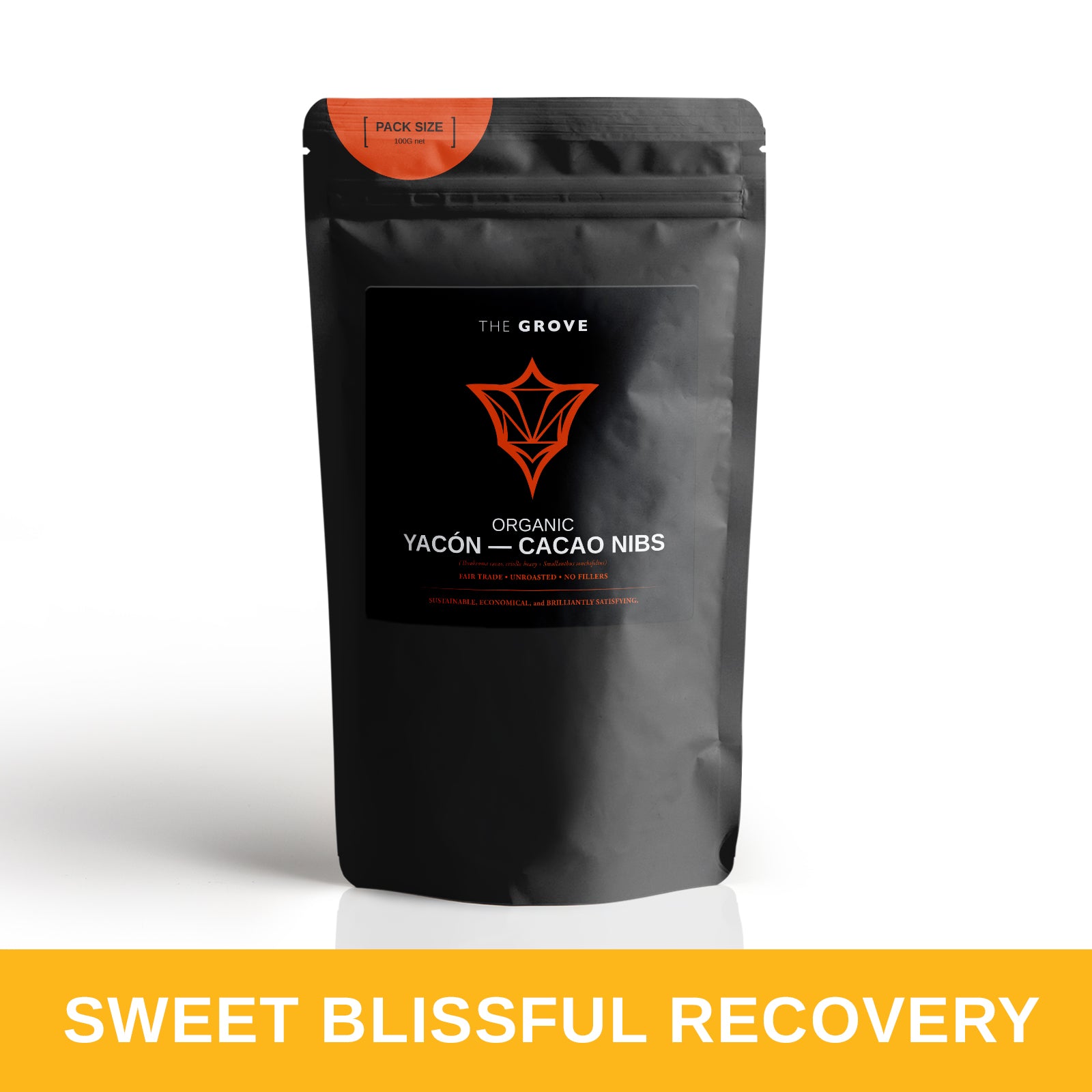 Organic Yacon Coated Cacao Nibs