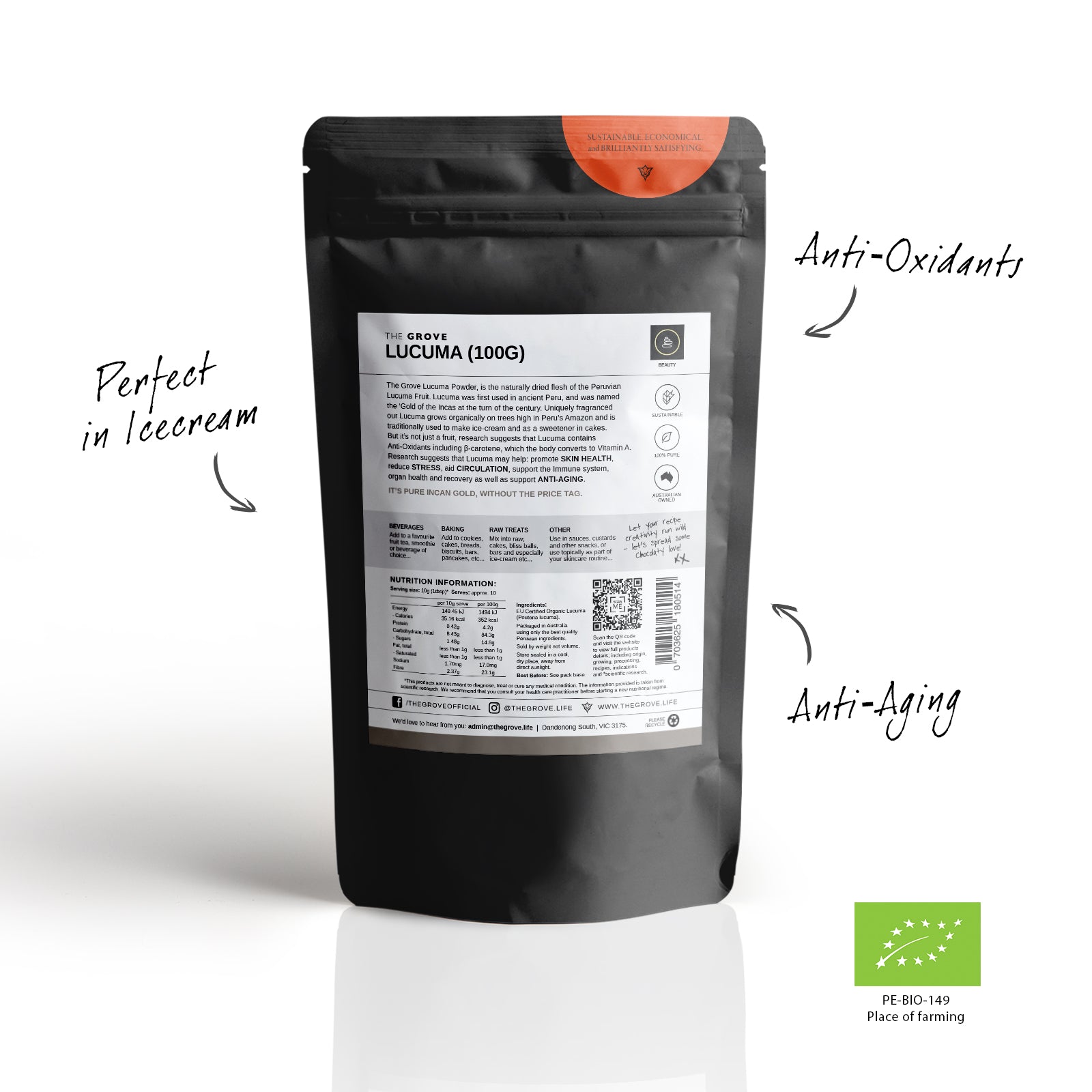 Organic Lucuma Powder