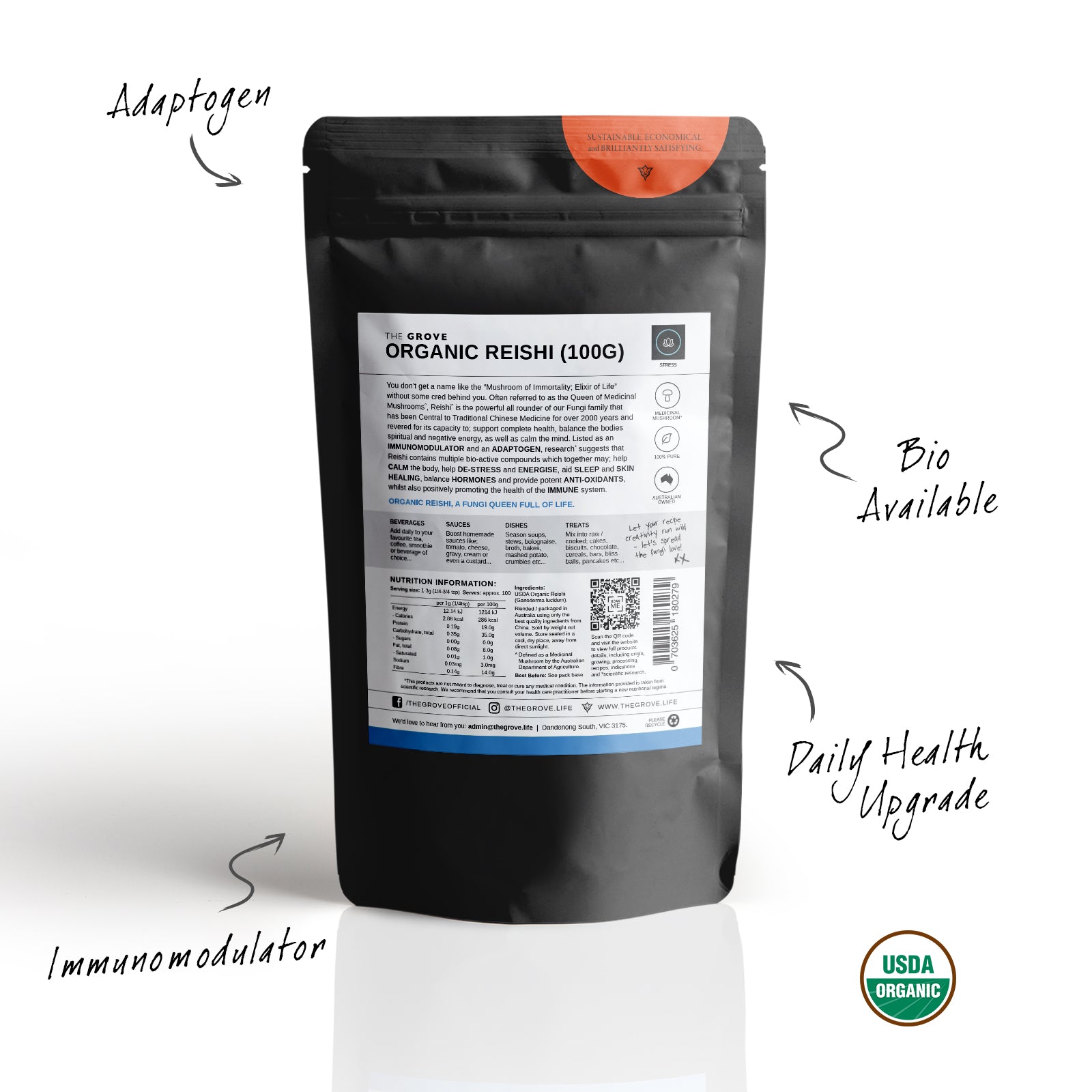 Organic Reishi Powder (15:1)