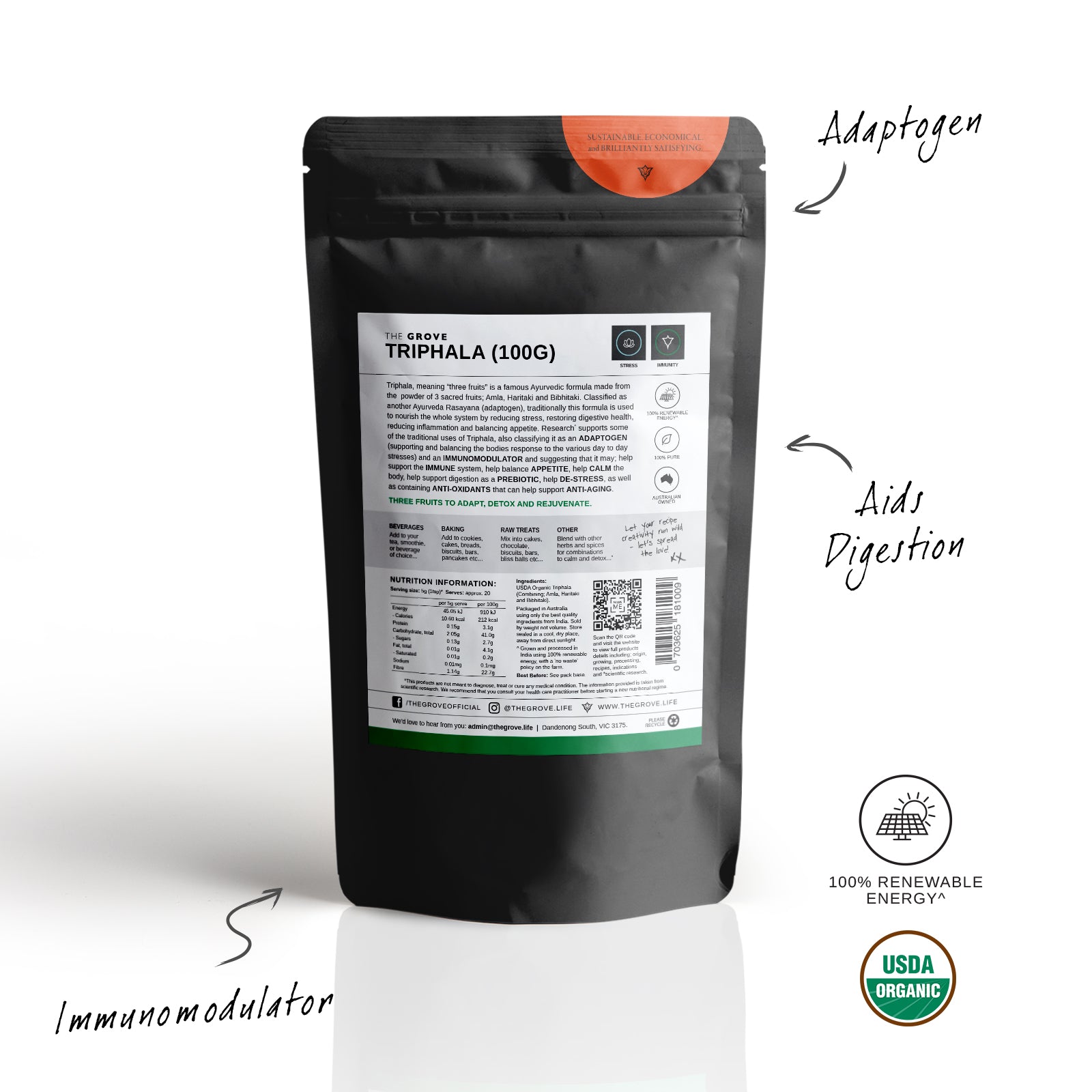 Organic Triphala Powder